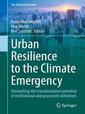 cover image of Urban Resilience to the Climate Emergency